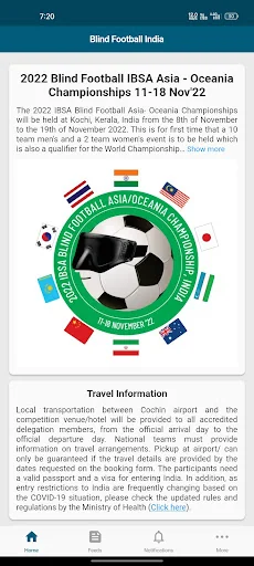 Blind Football India