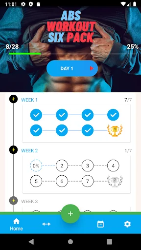 28 Days Fitness Challenge