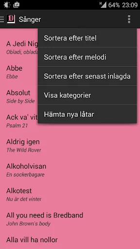 D-sek Sångbok