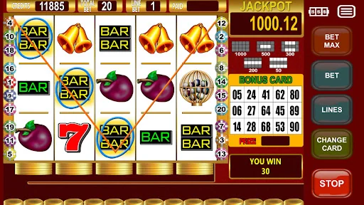 Slot Seven Bingo