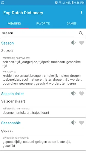 English Dutch Dictionary