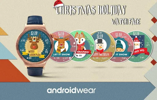 Christmas Holidays Watch Face