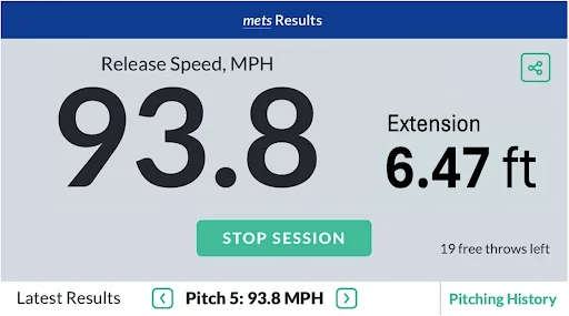 SmartPitch Speed Gun w Hitting
