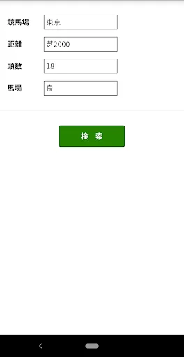 競馬予想データ ー JRA競争データ ー