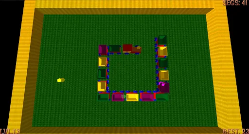 Snake 3D - Toy Train