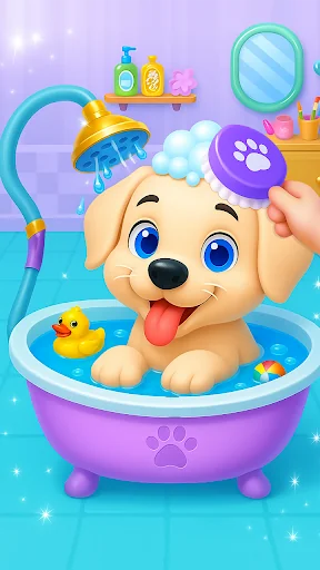 Puppy Salon Fun: Pet Care Game
