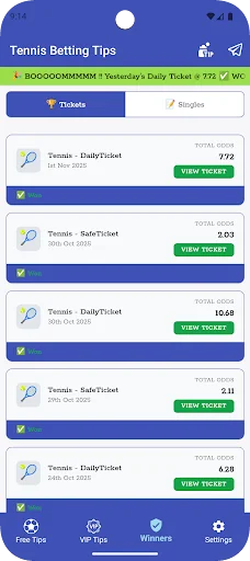 Tennis Betting Tips