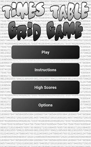 Times Table Grid Game