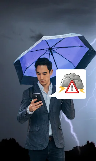 Thunderstorm- weather warnings