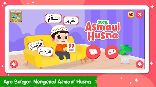 Belajar Asmaul Husna + Suara