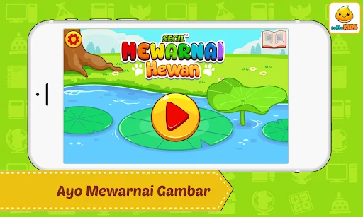 Mewarnai Hewan Kartun