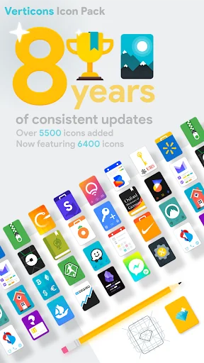 Verticons Icon Pack