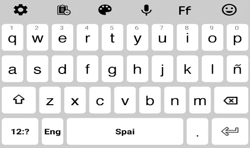 Spanish English Keyboard