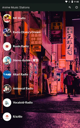 Anime Music Stations
