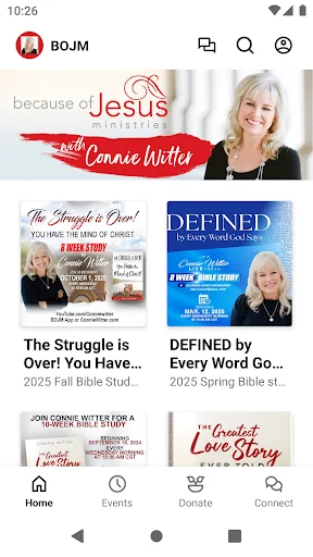 Because of Jesus Ministries
