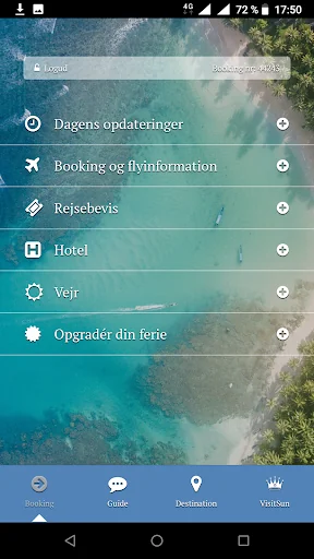 SunCharter Guest App