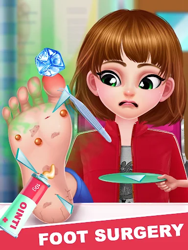 Foot & Knee Doctor Games