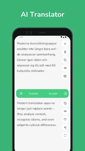 Swedish - English Translator