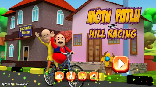 Motu Patlu Hills Biking Game
