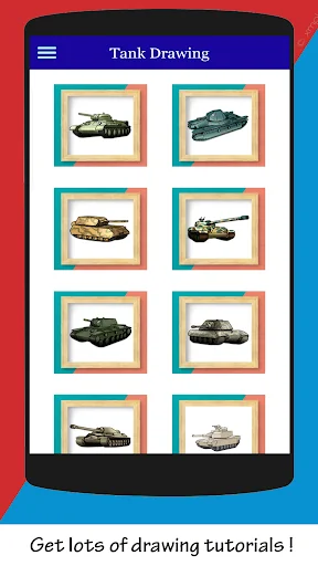 How to Draw WWIII Tank Easy