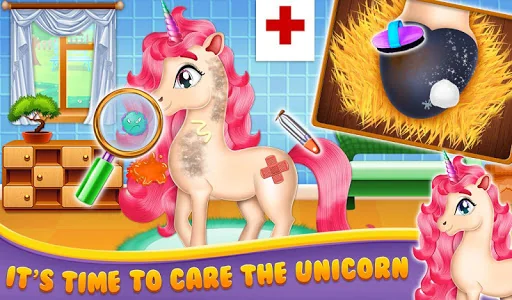 My Little Unicorn Care Game