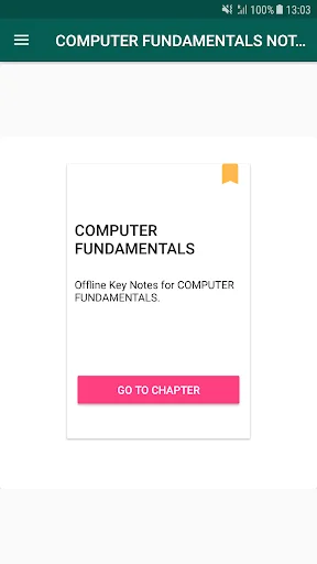 COMPUTER FUNDAMENTALS NOTES