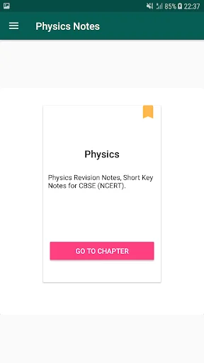 Physics Notes