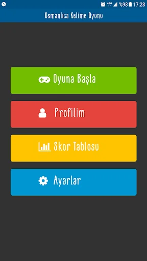 Osmanlıca Sözcük Oyunu