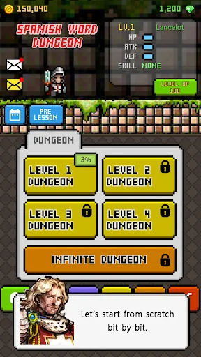 Spanish Dungeon: Learn Spanish