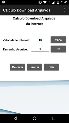 Cálculo Download Arquivos da I