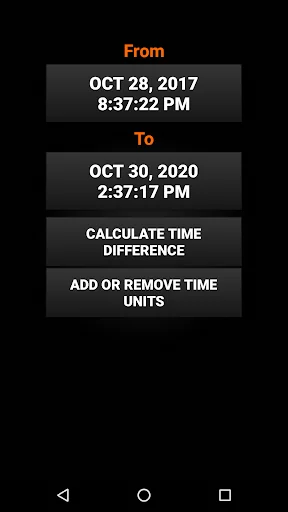 Time Calculator