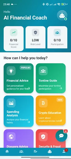 Djangui 3.0 – Tontine App