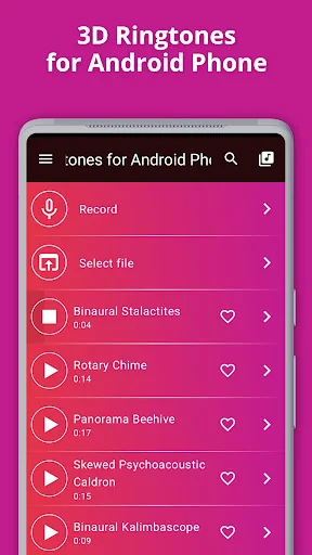 3D Ringtones for Android™