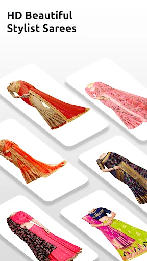 Classic Women Saree Photo Suit