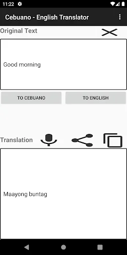 Cebuano - English Translator