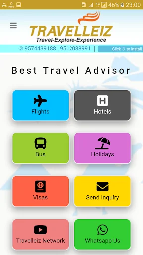 Travelleiz - Book Flights, Hot