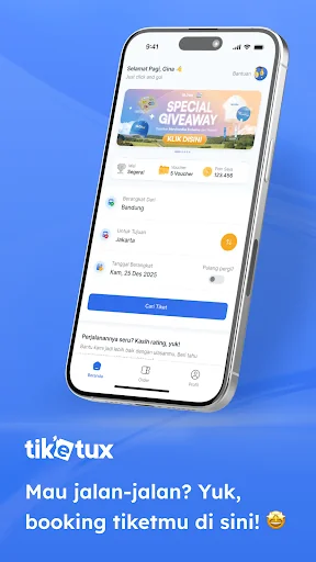 Tiketux - Pesan Tiket Travel