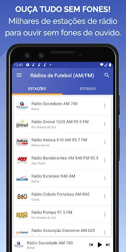 Rádios de Futebol (AM/FM)