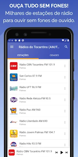 Rádios do Tocantins (AM/FM)
