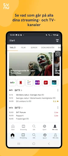 tv.nu - streaming & TV