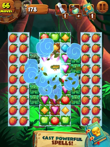 Jungle Mash - Match 3 Jewels