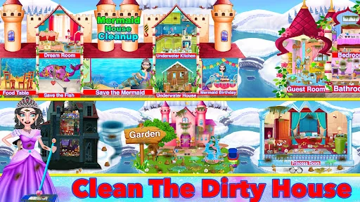 Winter Princess House Cleaning