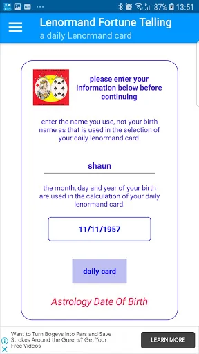 Lenormand Fortunetelling