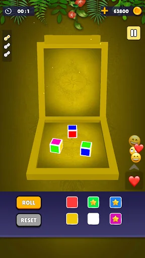 3D Perya Color Game Simulation