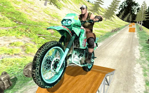 Wrestlers Moto Stunts Racer