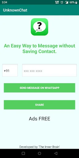 Quick message sender