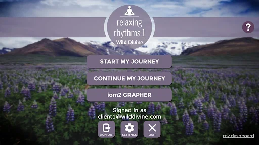 Relaxing Rhythms Wild Divine