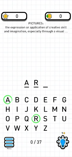 Hangman: in words with friends