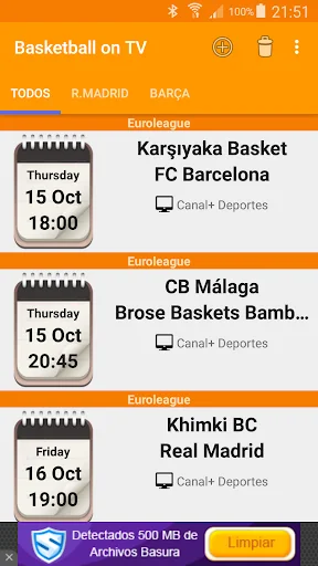 Basketball on TV