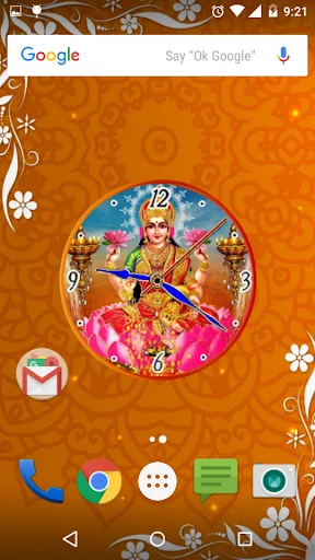 Laxmi Mata Clock
